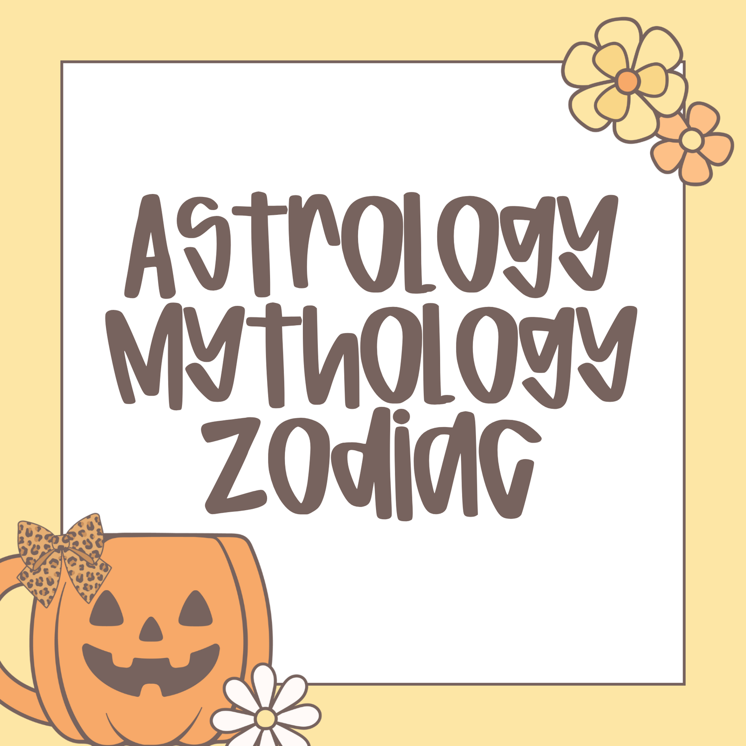 Astrology, Mythology, Zodiac