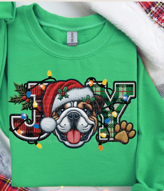 English Bulldog Joy