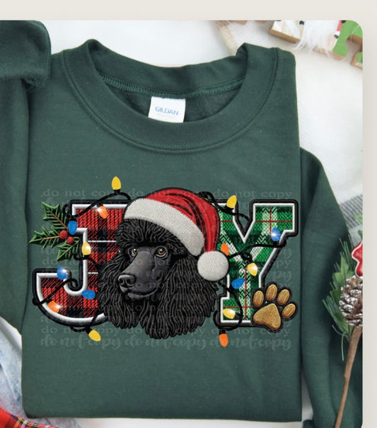 Black Poodle JOY