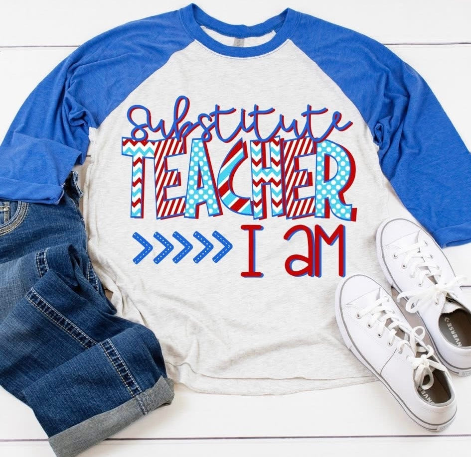Substitute Teacher I Am Shirt