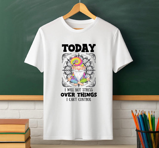 TODAY I Will Not Stress Over Things I Can’t Control