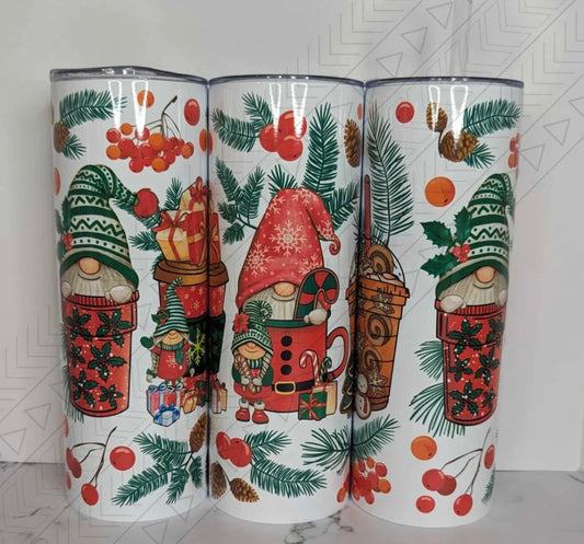 Christmas Gnomes Tumbler
