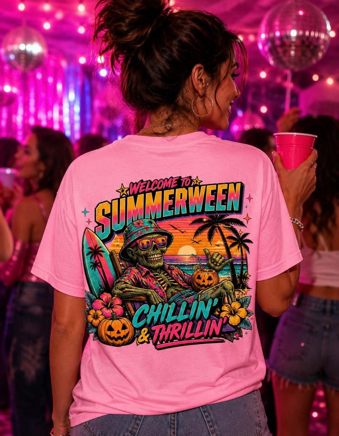 Welcome to Summerween Chillin’ & Thrillin’ Shirt