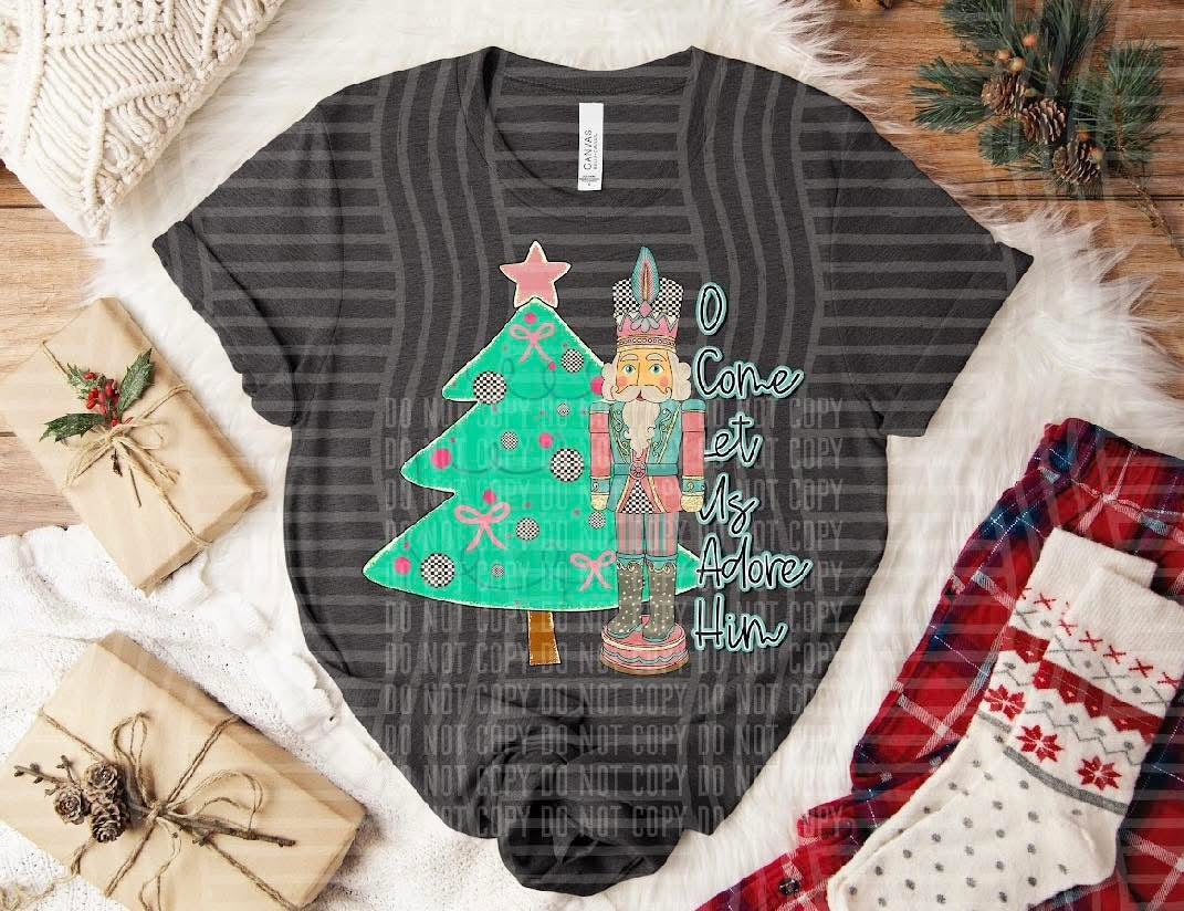 O, Come Let Us Adore Him Shirt