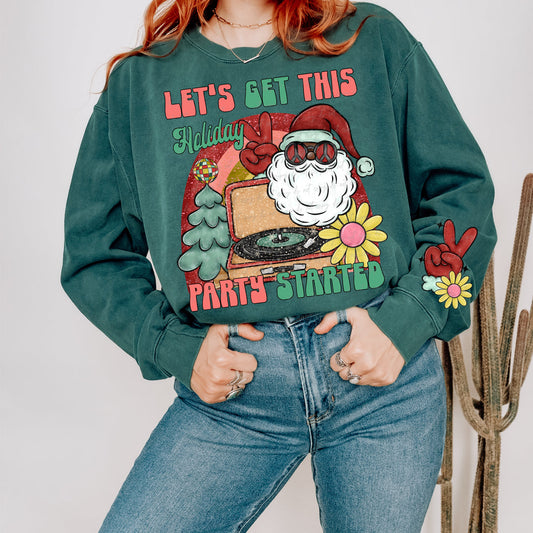 Let’s Get This Party Started - Black Santa