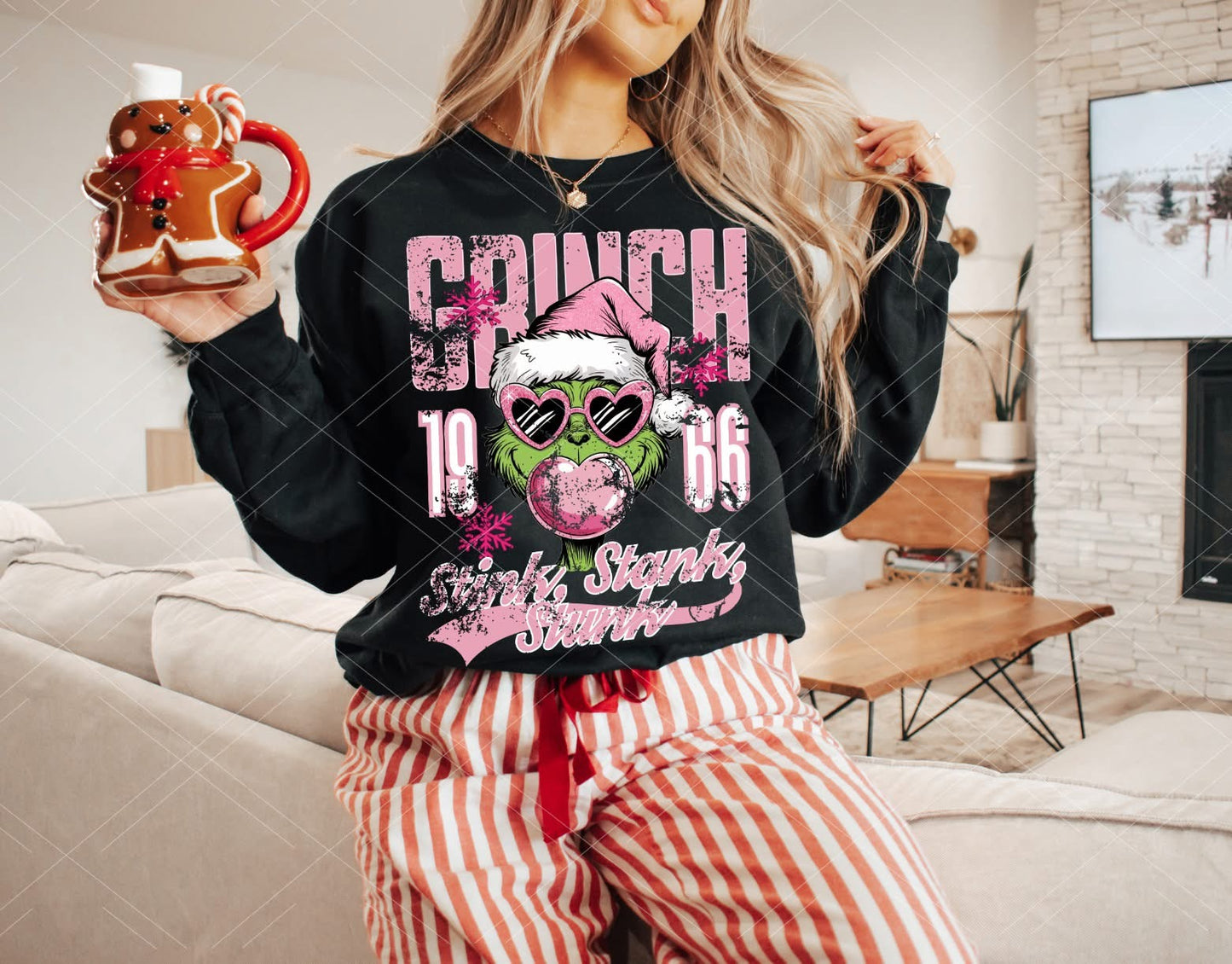 Distressed Gr*nch Shirt