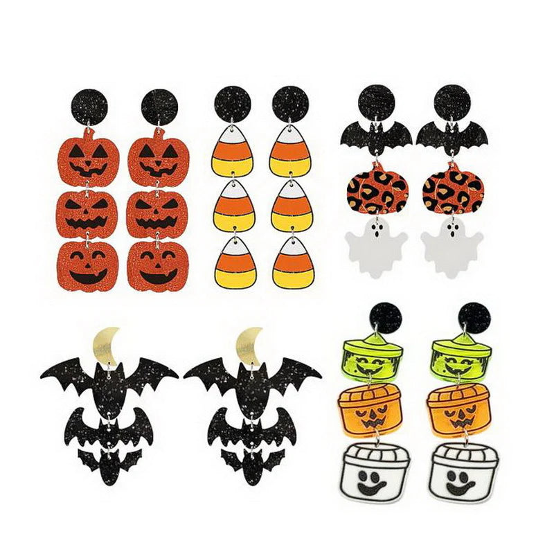 Halloween Acrylic Earrings