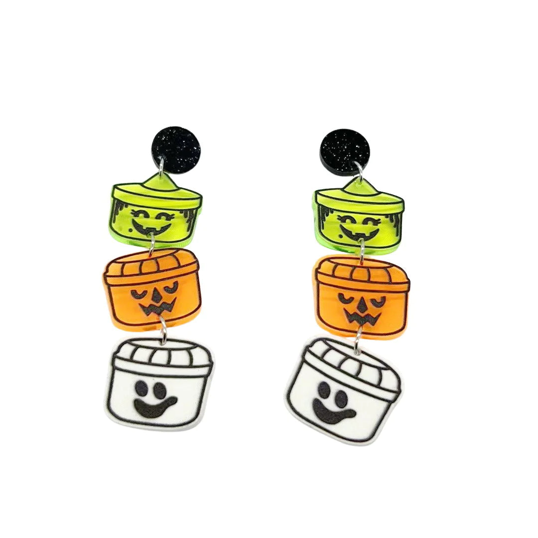 Halloween Acrylic Earrings