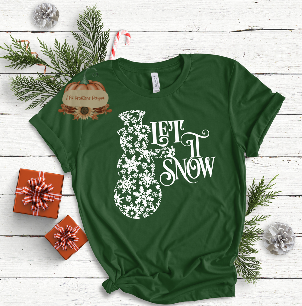 Snowflake Snowman - Puff