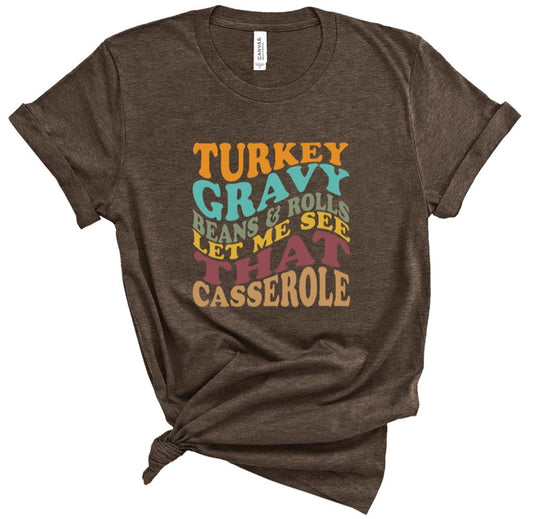 Turkey Gravy Beans & Rolls
