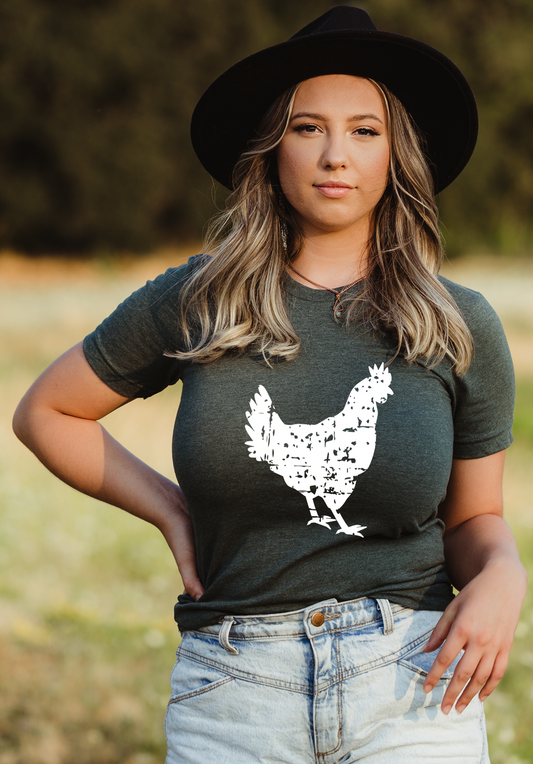 Distressed Chicken