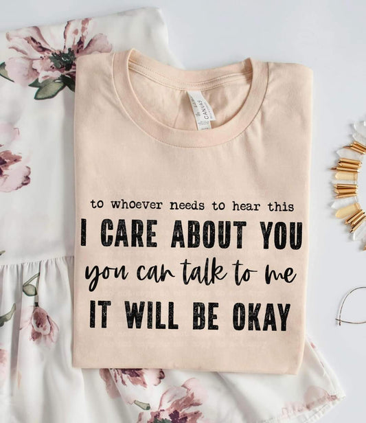I Care About You