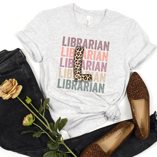 Leopard Librarian Stacked