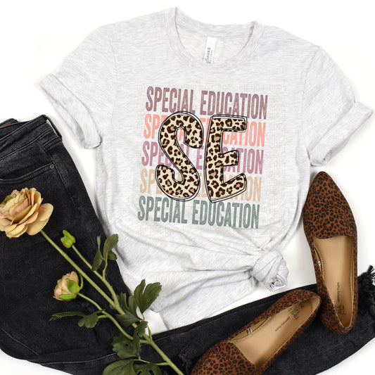 Leopard Special Education Stacked