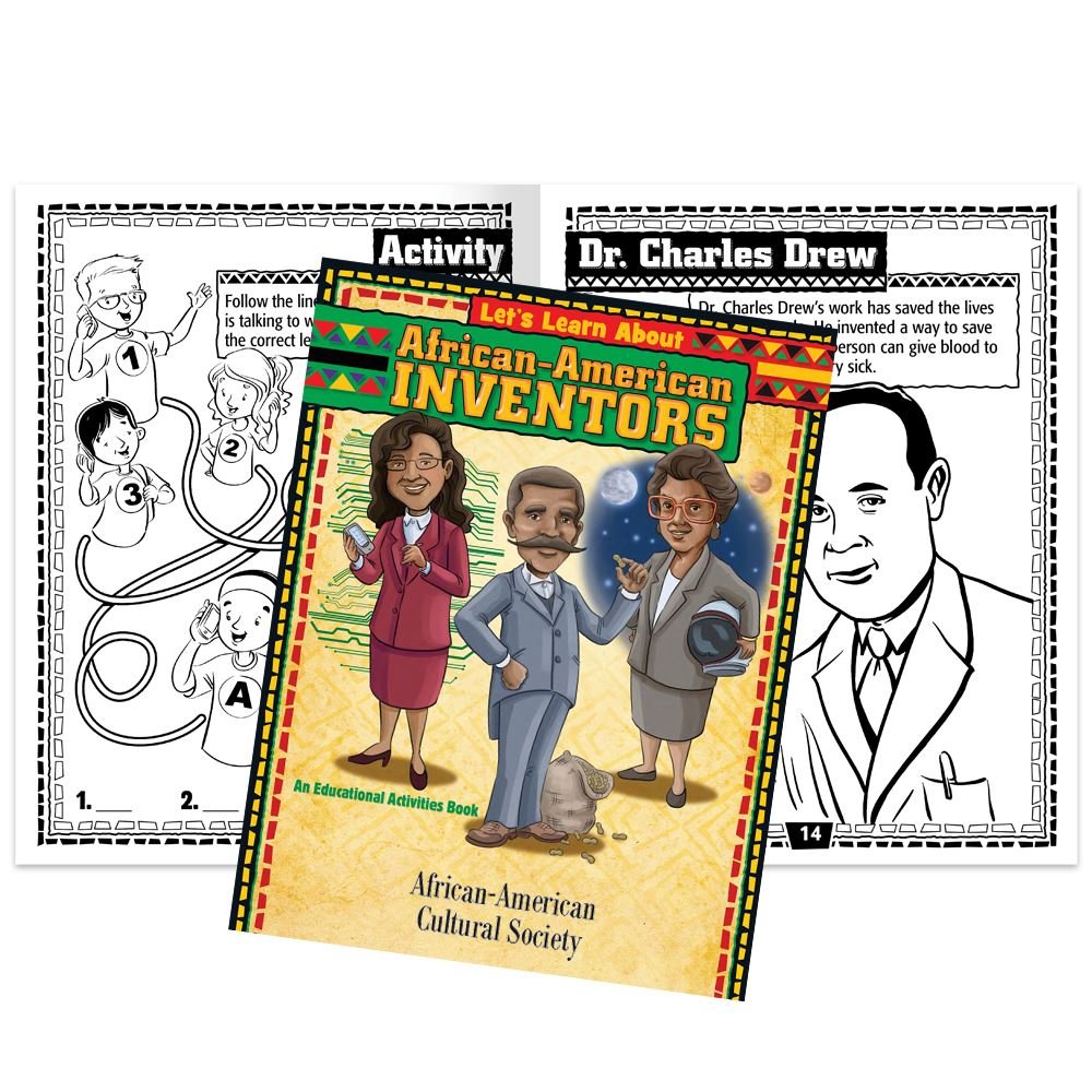 Let's Learn About African-American Inventors Educational Activity Book