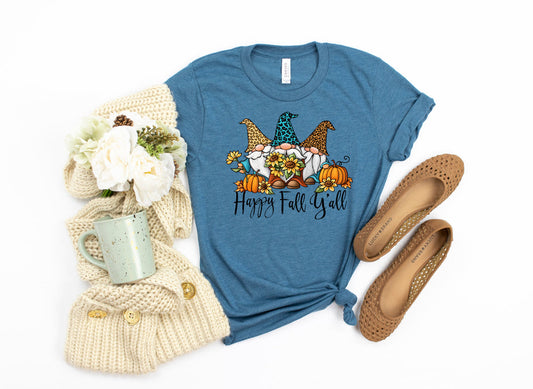 Happy Fall Y'all Gnome