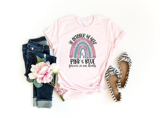 In October We Wear Pink & Blue