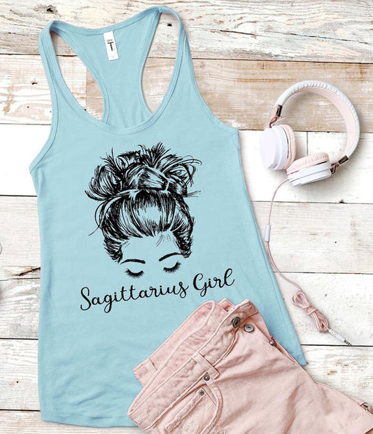 Sagittarius Messy Bun