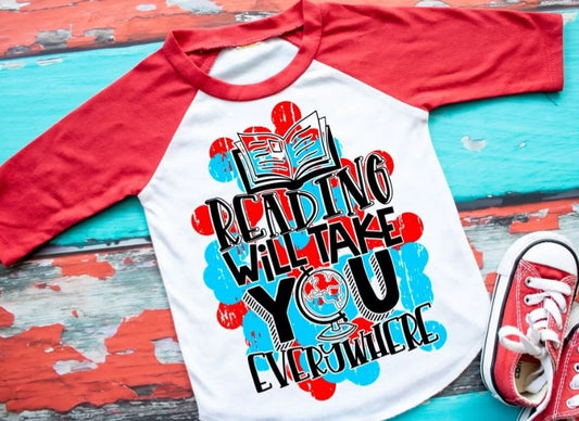 Reading Will Take You Everywhere - Color