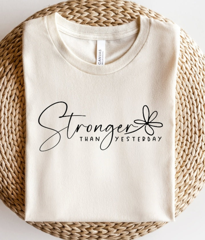 Stronger Than Yesterday