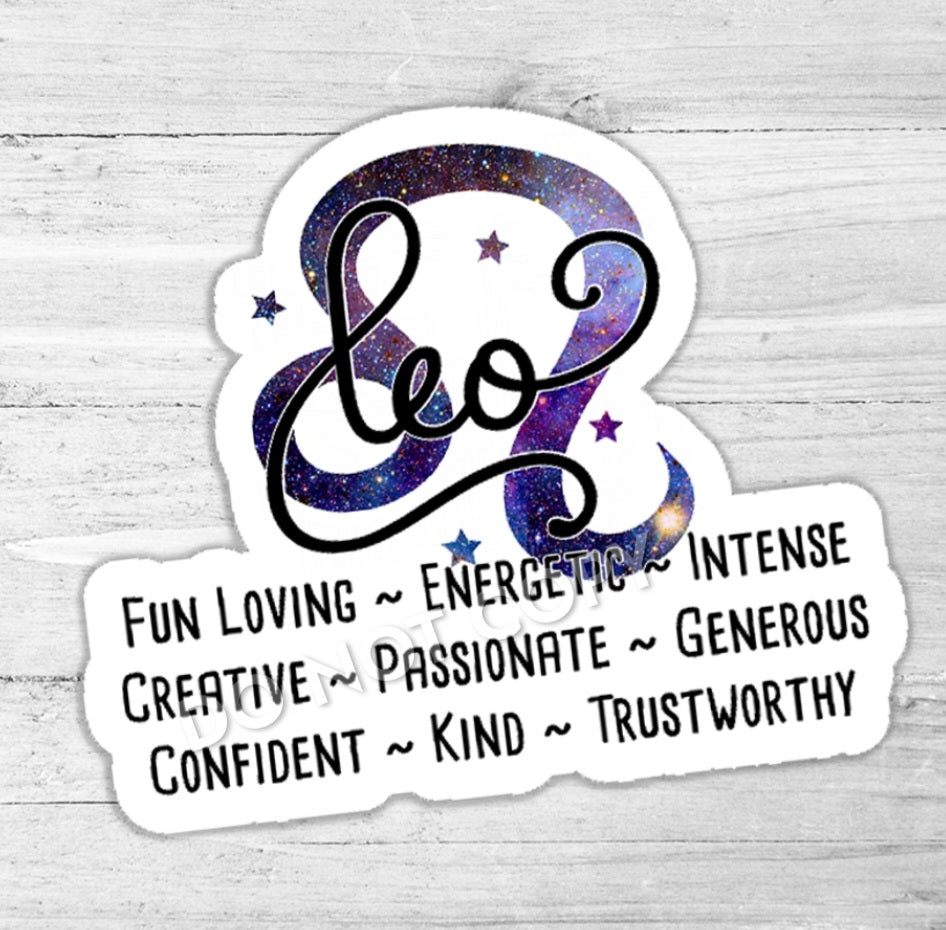 Zodiac Stickers