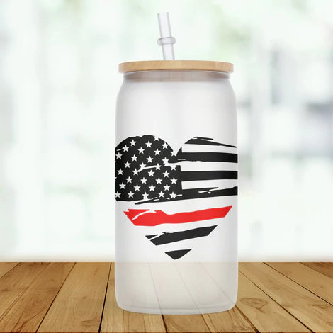 Occupation Flag  Heart