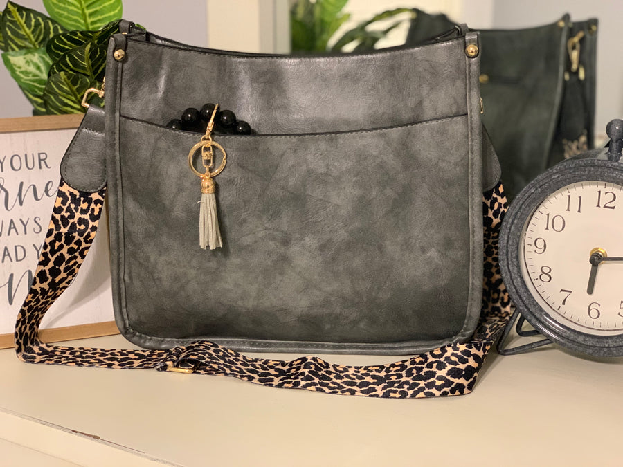 Leopard Strap Purse