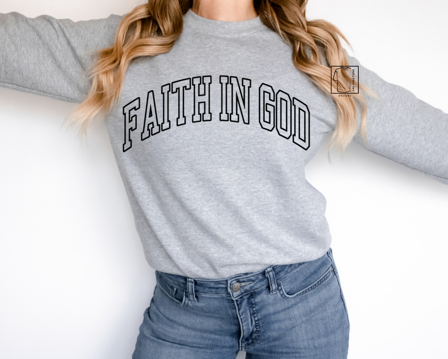 Faith in God - Puff Print