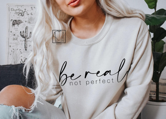 Be Real - Puff Print