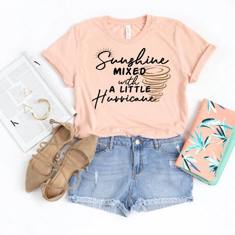 Sunshine Mixed with a Little Hurrican Set (2 Tees)