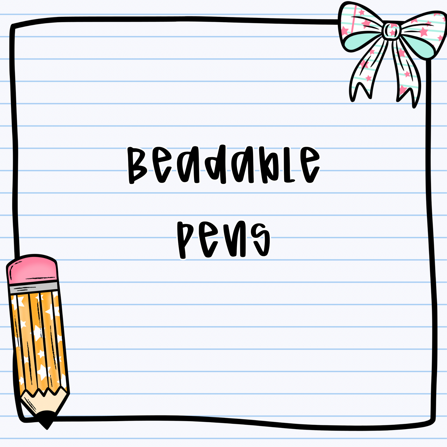 Beadable Pens
