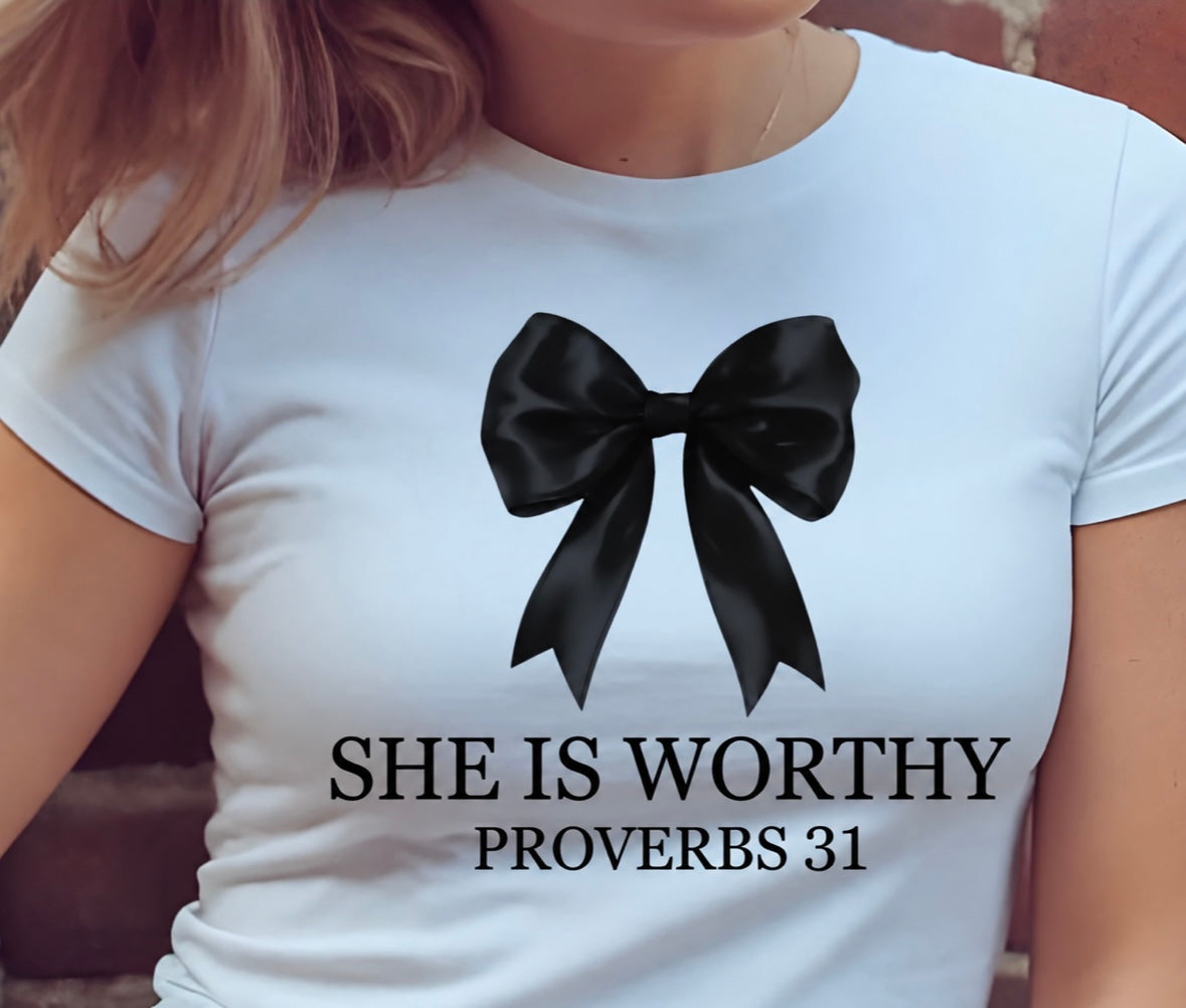 She is Worthy - Black Bow