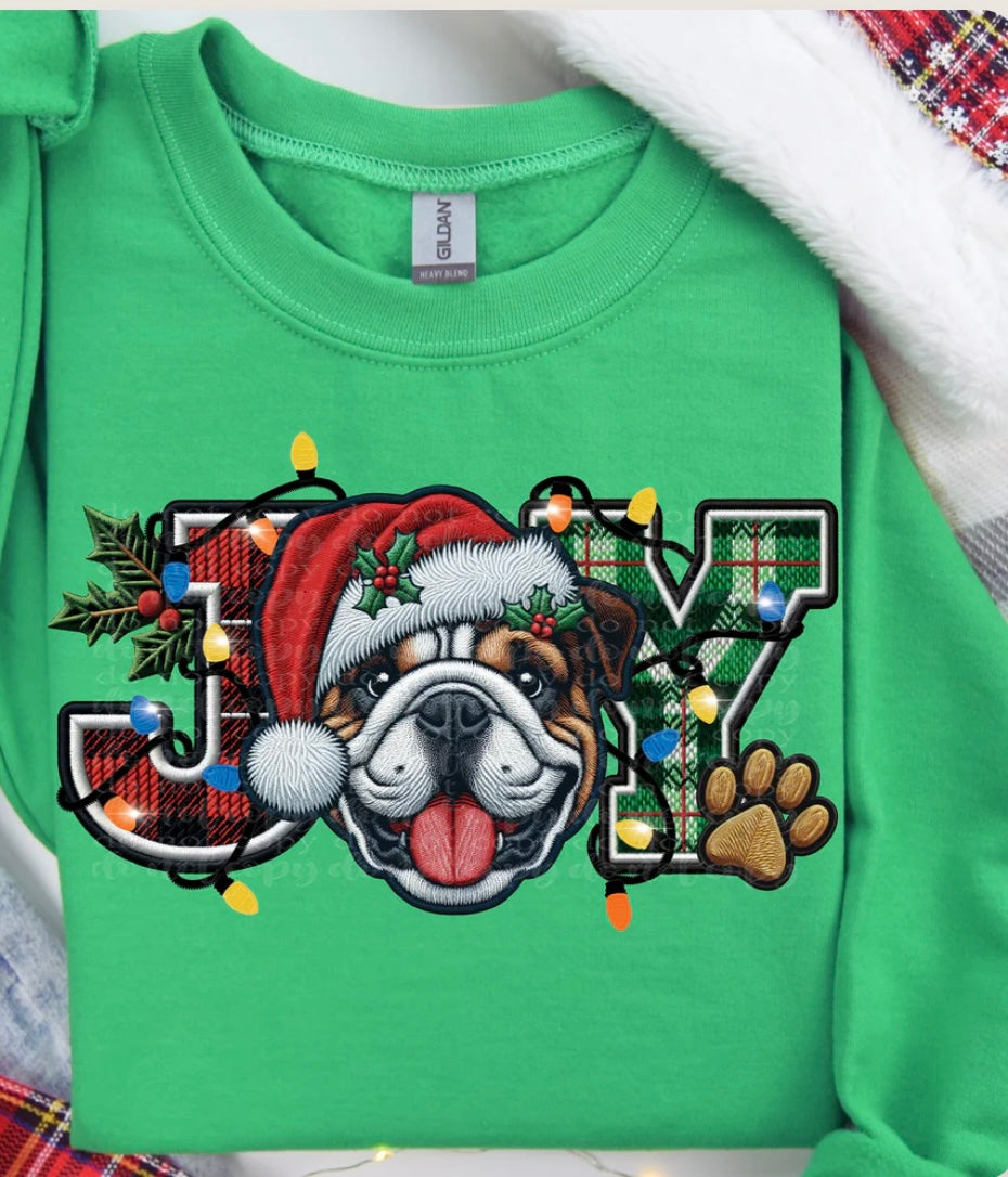 English Bulldog Joy