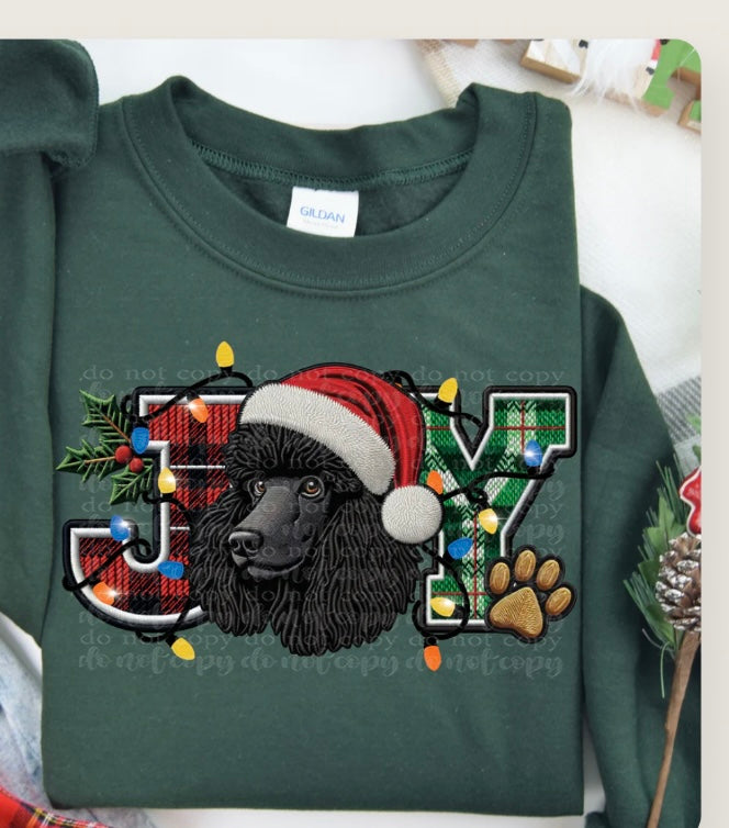 Black Poodle JOY