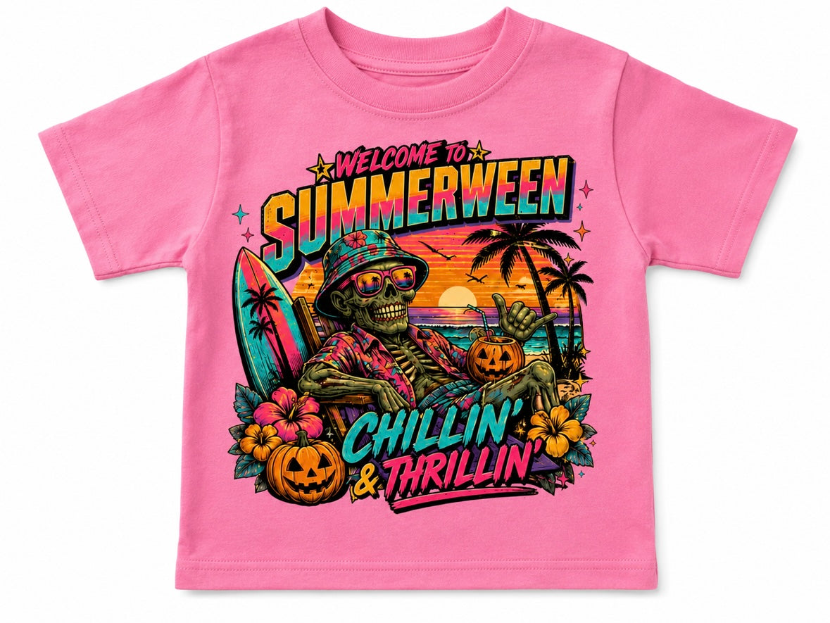 Summerween - Chillin’ & Thrillin’ Youth Shirts