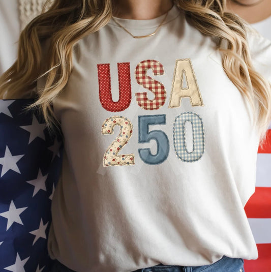 USA 250 Patchwork Shirt
