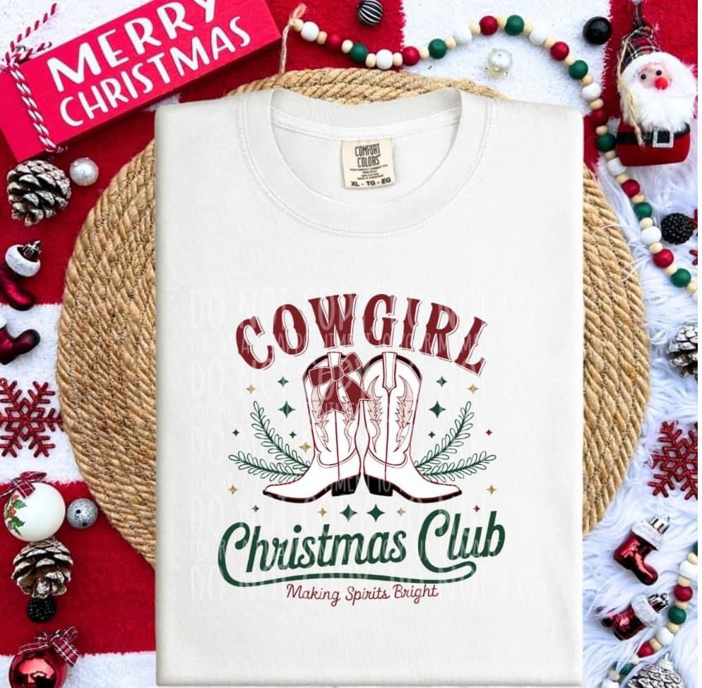 Cowgirl Christmas Club