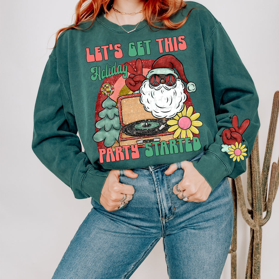 Let’s Get This Party Started - Black Santa