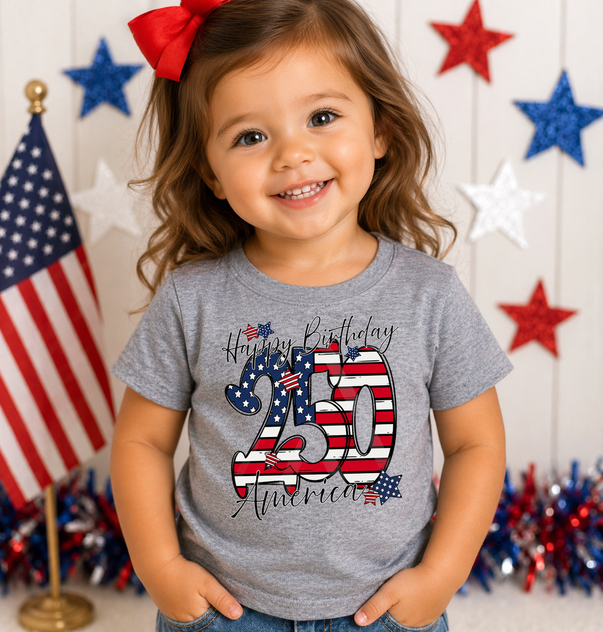 Happy 250th Birthday America Shirt