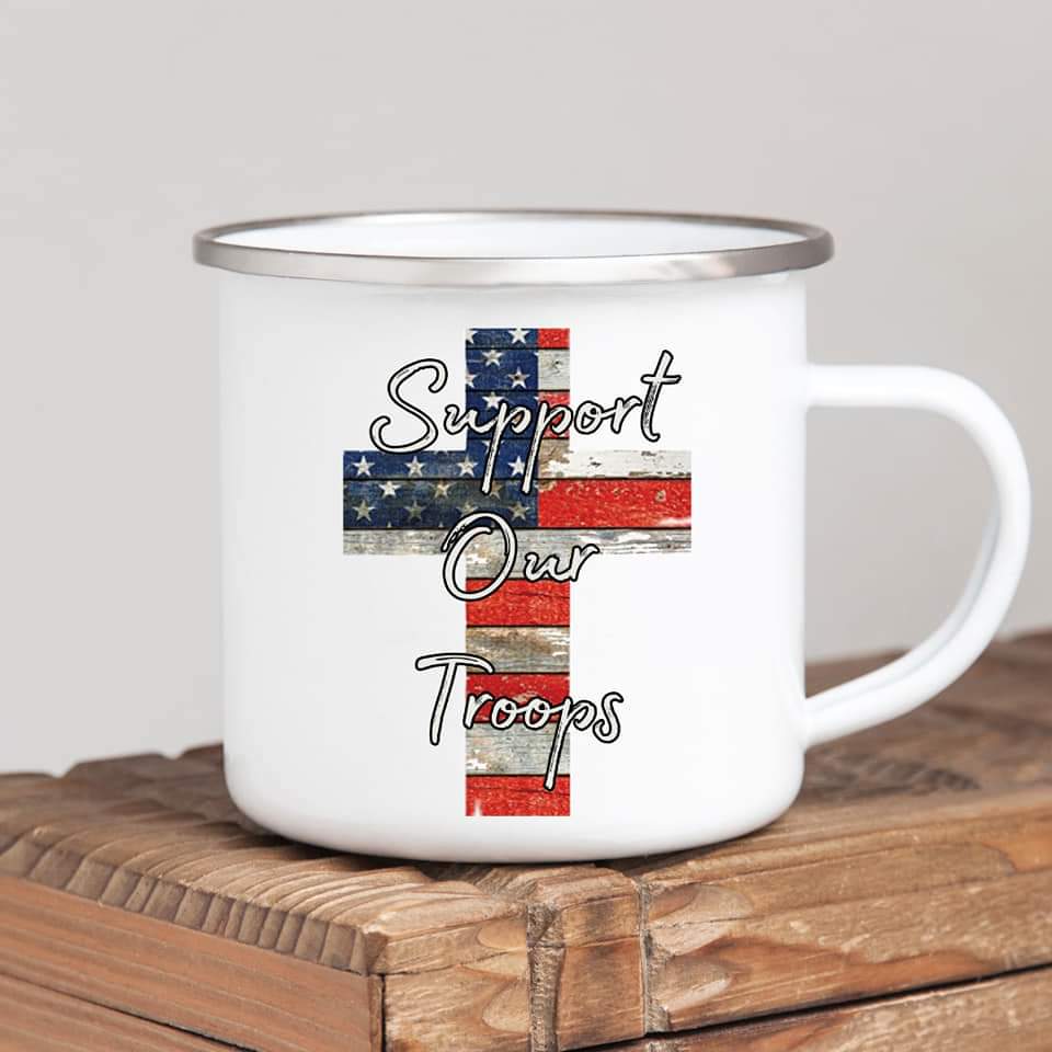 Cross - Support Our Troops