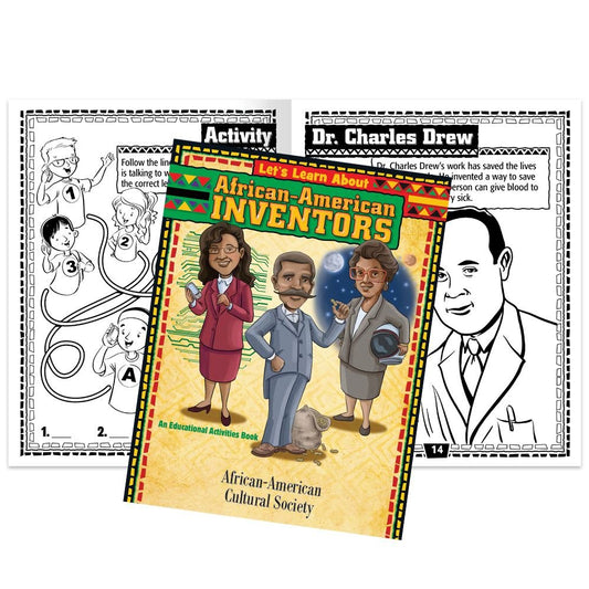 Let's Learn About African-American Inventors Educational Activity Book