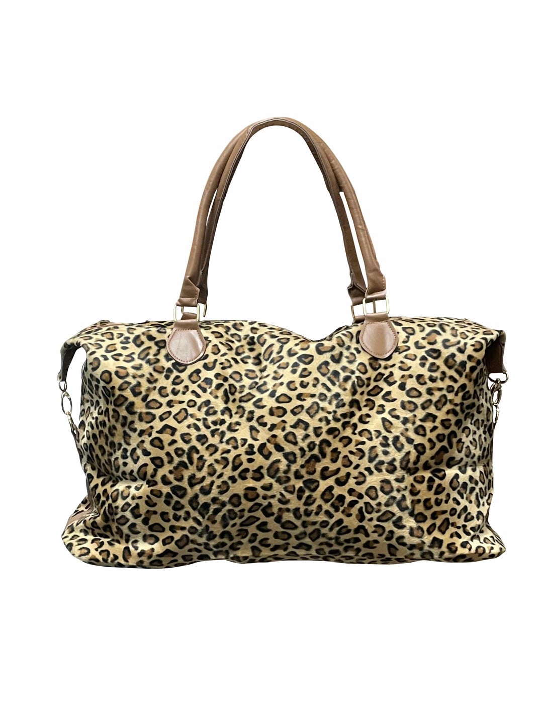 Cheetah Brown Weekender Bag