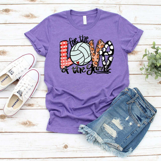 For the Love of the Game Volleyball