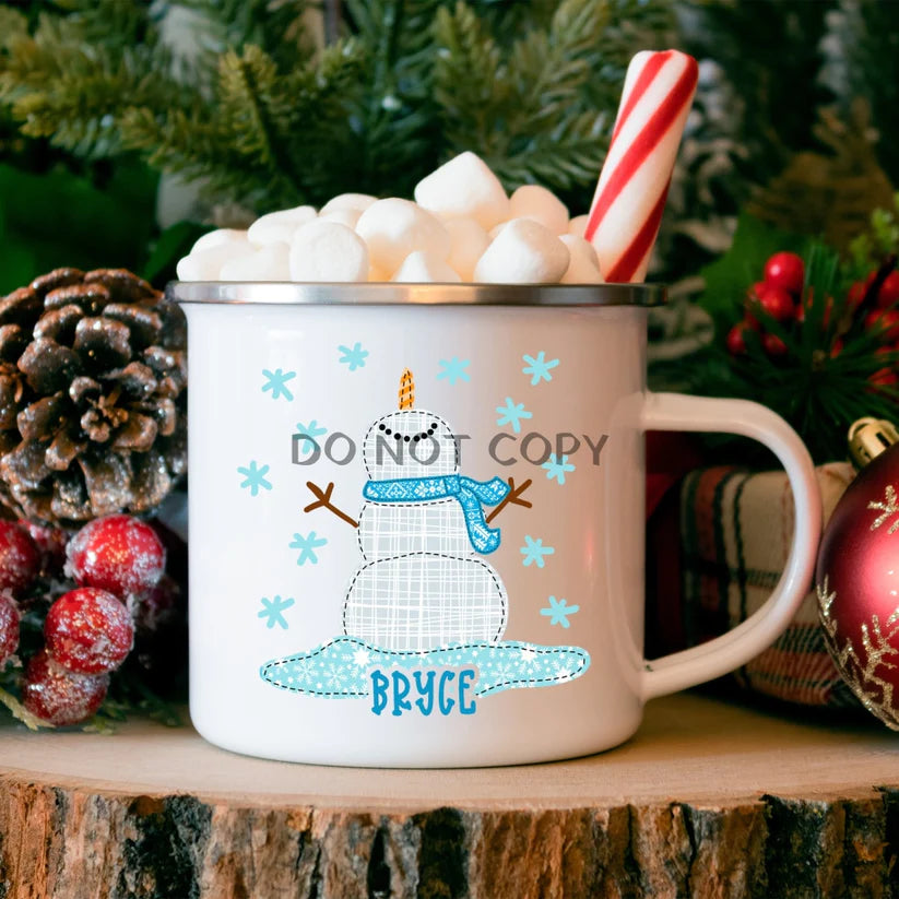 Snowman Personalized Mug